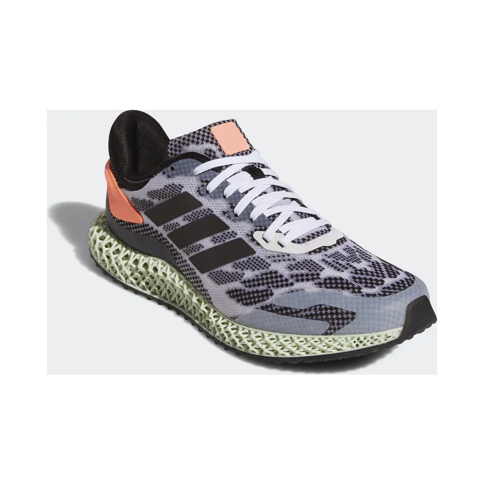 adidas Performance 4D Run 1.0 Footwear White Footwear White/Core Black/Signal Coral (FW1233)