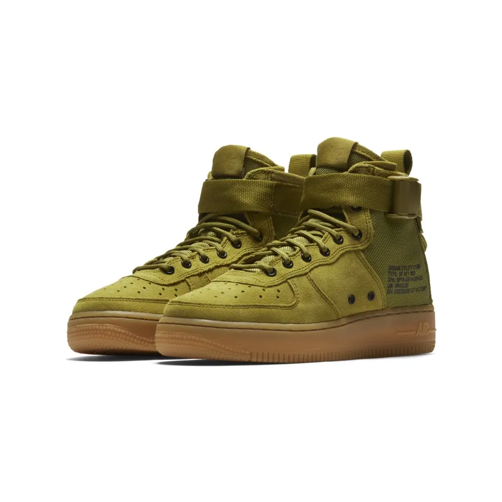 Nike SF Air Force 1 Mid Desert Moss (GS) Desert Moss/Gum Medium Brown-Black-Desert Moss (AJ0424-300)