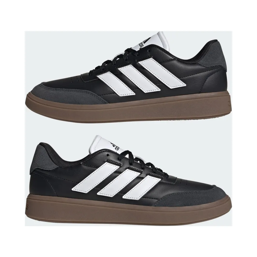 adidas Courtblock “Core Black / Cloud White / Carbon” (JQ8214)