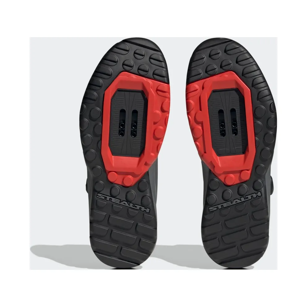 Adidas 5.10 TRAILCROSS PRO CLIP-IN W MOUNTAIN BIKE SHOES Grey Five / Core Black / Red (HP9929)