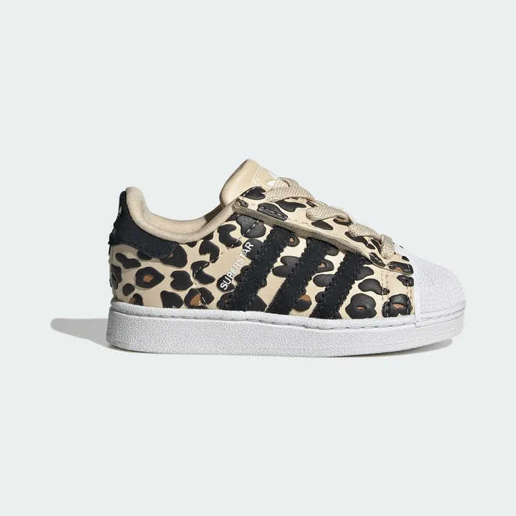 adidas Superstar II Comfort Closure Elastic Lace “Sand Strata / Core Black / Cloud White” (KK2126)