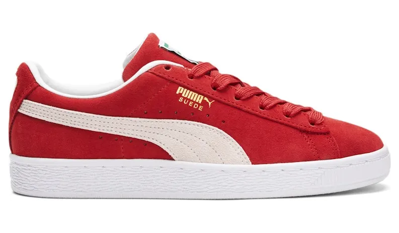 Puma Suede Classic XXI High Risk Red Puma White (381410-02)