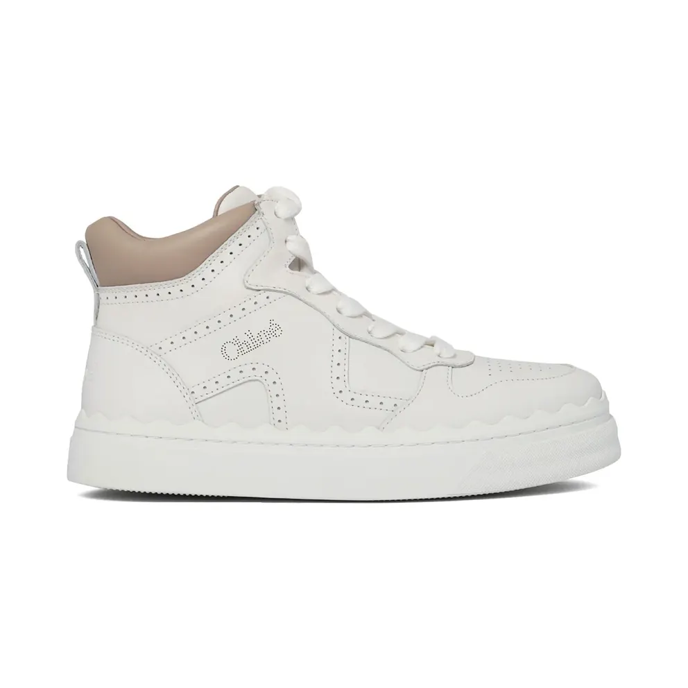 Chloé mit perforierten Details – White (CHC24W05HNZ)