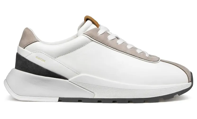 Geox sneaker wit/steen (U65N0A08532C1Z5Y)