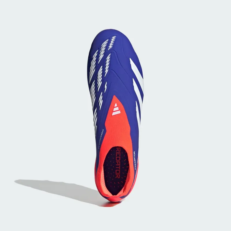 adidas Predator Elite Laceless Artificial Ground Lucid Blue Cloud White Solar Red (IF6430)