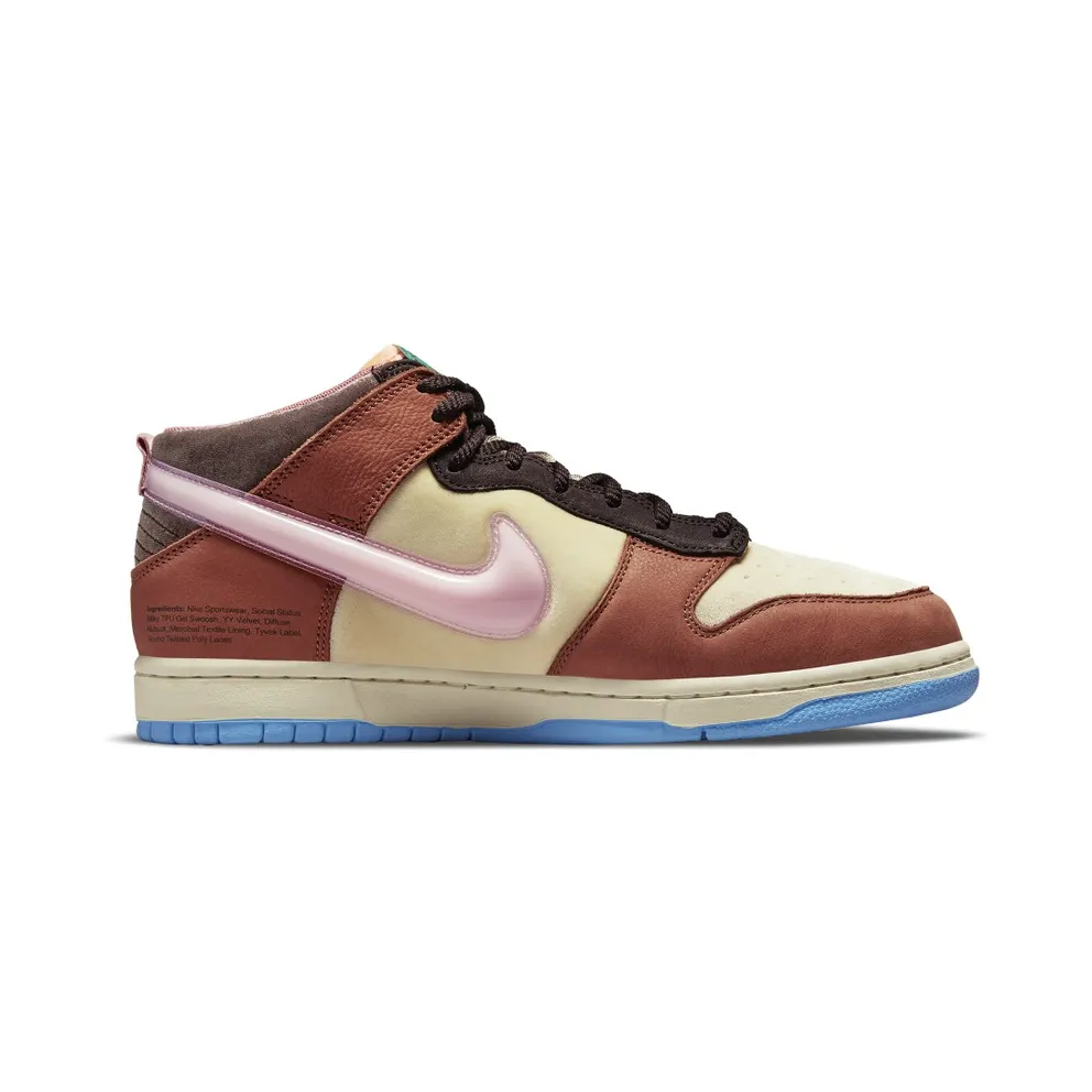 Nike x Social Status Dunk Mid Chocolate Milk (DJ1173-700)