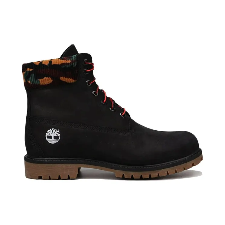 Timberland 6″ Heritage Warm Lined Boot Black Camo (TB0A2KC3-001)