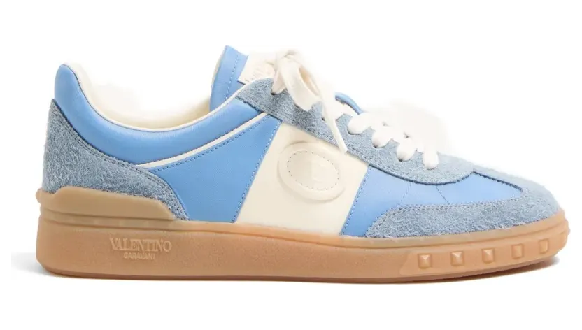 Valentino Garavani Upvillage van kalfsleren band van nappa leer “Blue” (WS0IL9MBM)