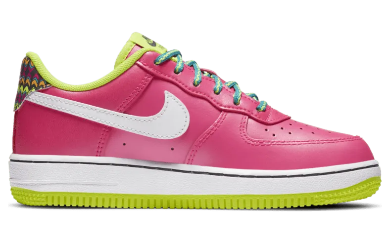 Nike Air Force 1 Low Pink Volt Aqua (PS)