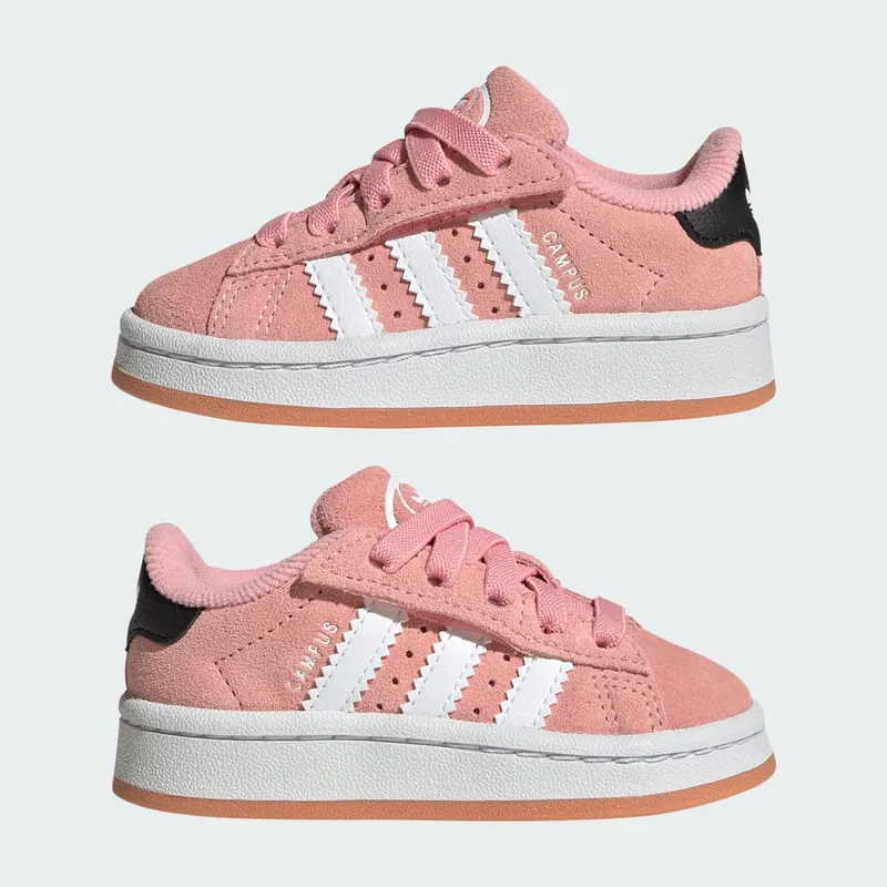 Adidas Campus 00s Comfort Closure with Elastische Veters Semi Pink Spark / Cloud White / Gum (JP5513)