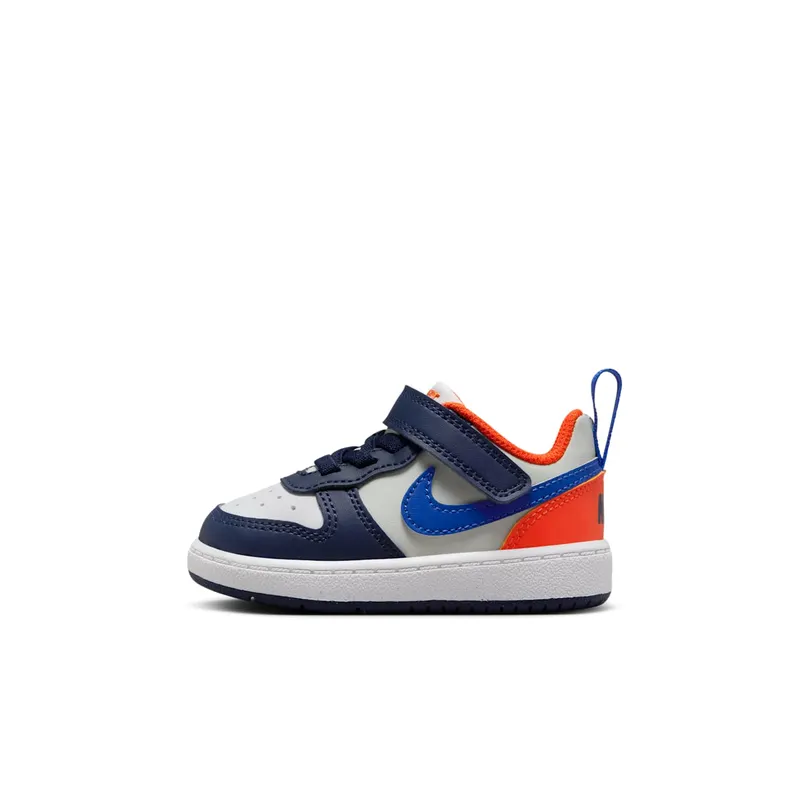 Nike Court Borough Low Recraft Midnight Navy Team Orange Light Silver Hyper Royal (DV5458-401)