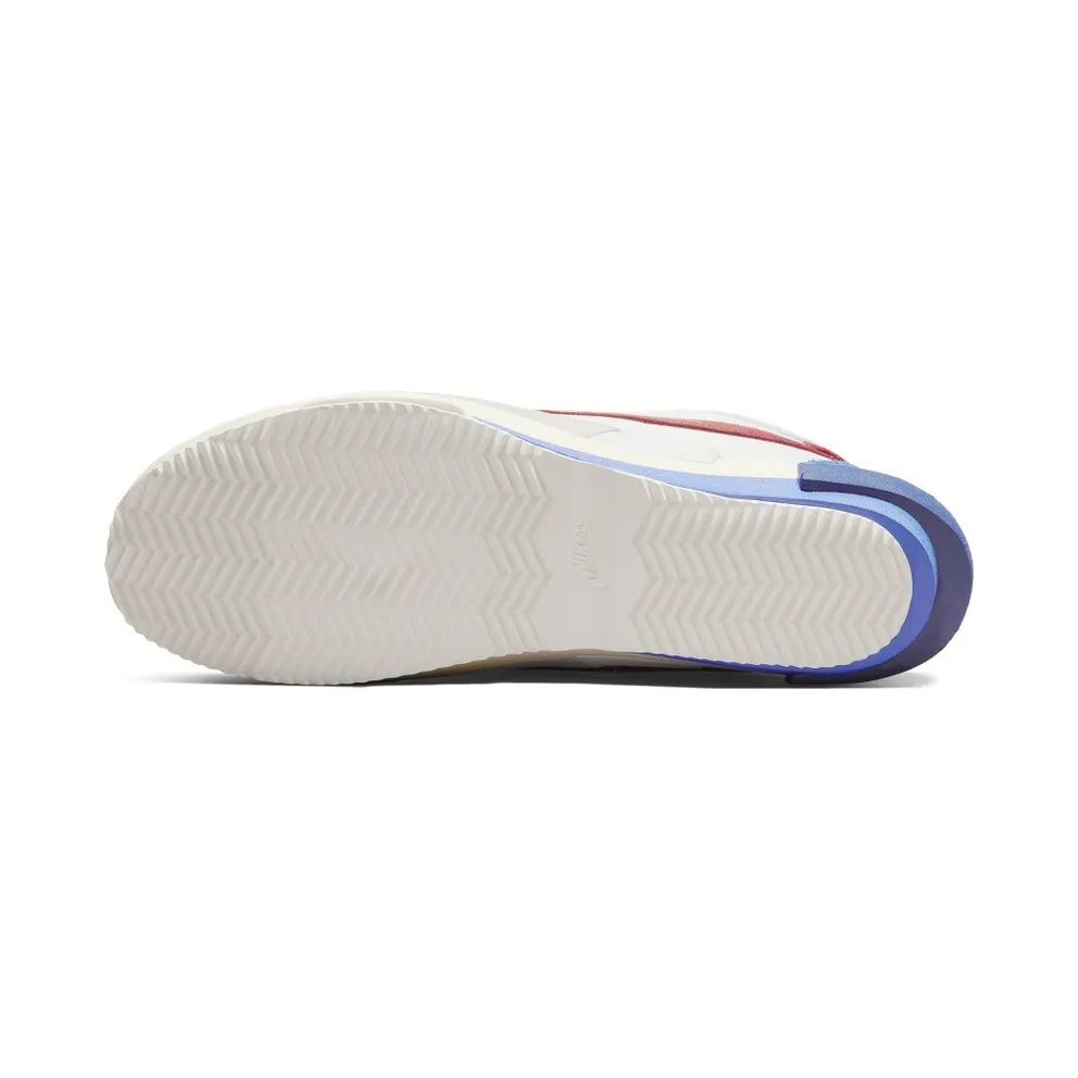 Nike x sacai Zoom Cortez White/Light Cream/University Red (DQ0581-100)