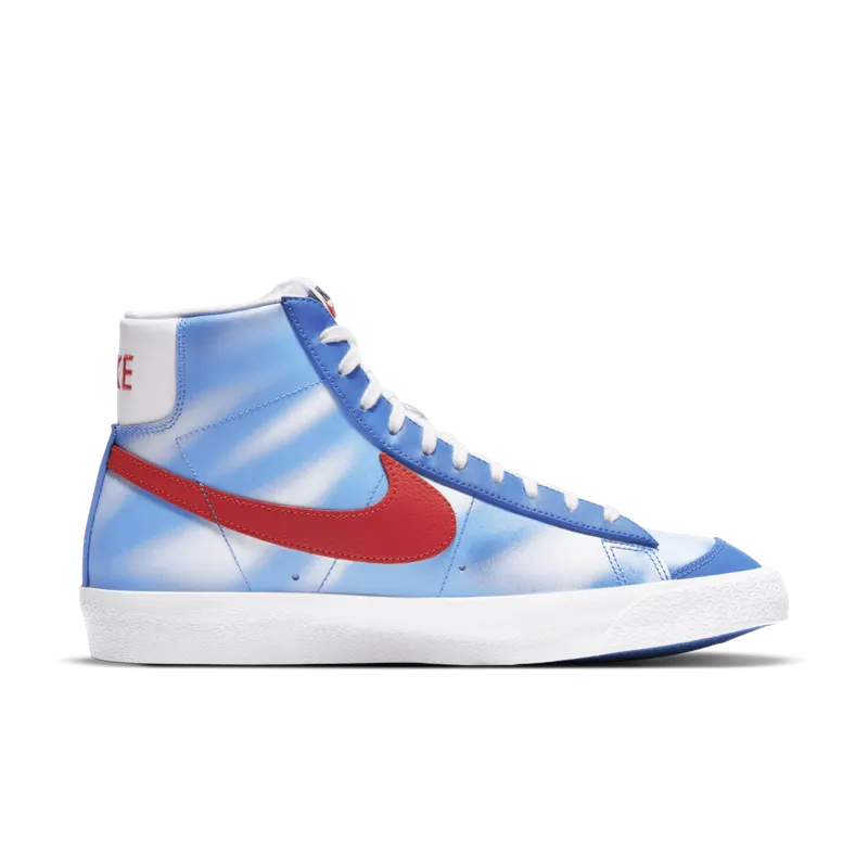 Nike Blazer Mid 77 Pacific Blue Red Pacific Blue/White-University Red (DC1405-400)