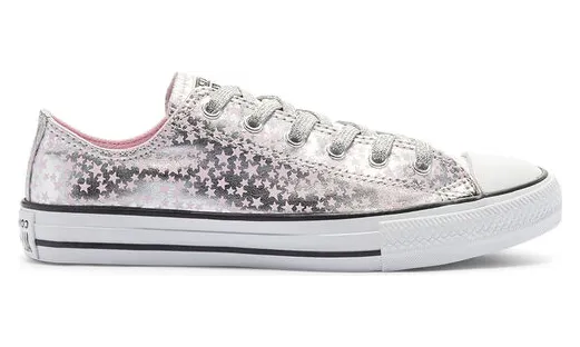 Converse Big Kids She’s A Star Chuck Taylor All Star Low Top Pink Pink (669705C)