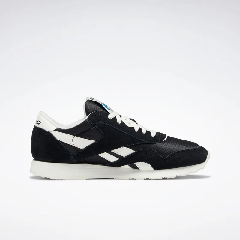 Reebok Classic Nylon 1991 Vintage Shoes Core Black / Chalk / Modern Blue (GY1565)