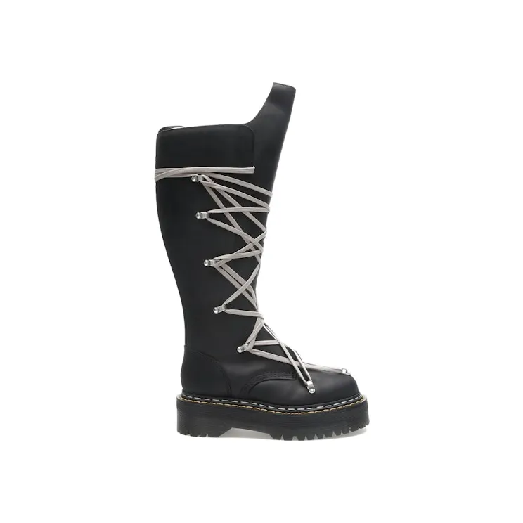Dr. Martens 1460 DRKSHDW Quad Sole Pentalace Boot Rick Owens Black (DW02E6811 0001 09)