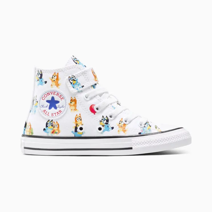 Converse Chuck Taylor All Star EasyOn Hi Bluey All Over Print White (A16463C)