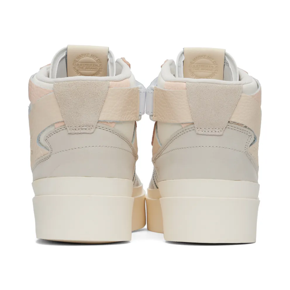 Adidas Forum Bonega Mid Ecru Tint / Cloud White / Bliss Orange (GW7061)