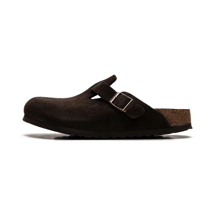 Birkenstock Boston Soft Footbed (Narrow) “Mocha” (660463)