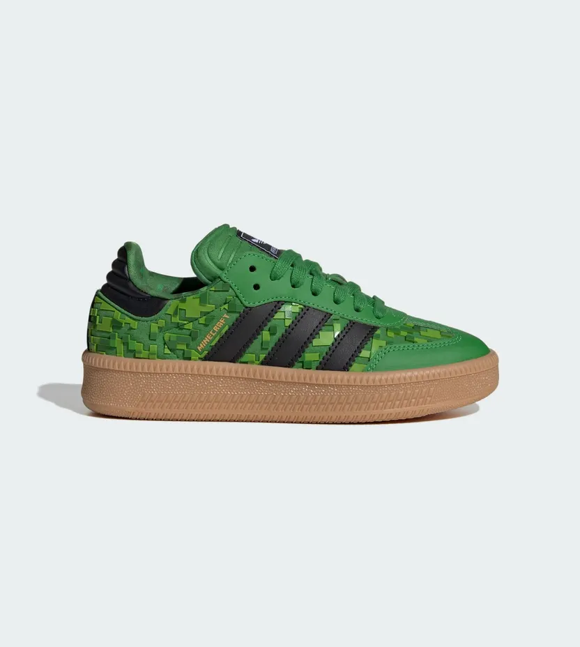 Adidas Samba XLG GS “Minecraft Green Black” (IH1732)