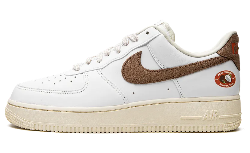 Nike Air Force 1 Low Coconut – “White / Archaeo Brown / Coconut Milk.” (DJ9943-101)