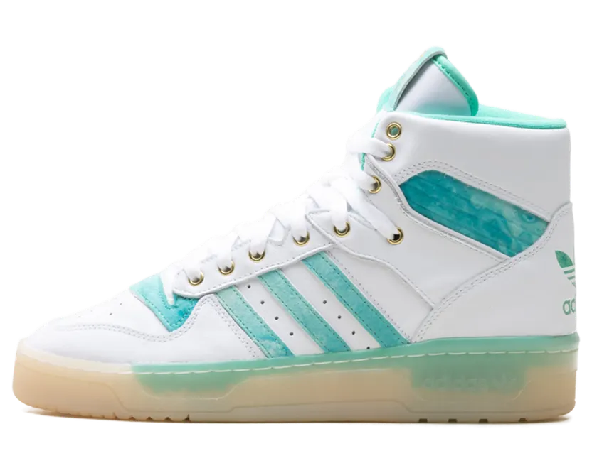 Adidas Rivalry Hi ‘Hi-Res Green’ Cloud White/Hi Res Green/Gold Foil (FV4526)