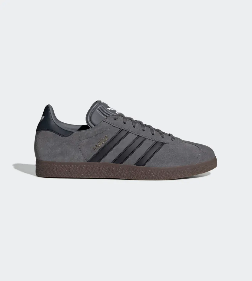 adidas Gazelle Grey Four / Core Black / Gum5 (EE8943)