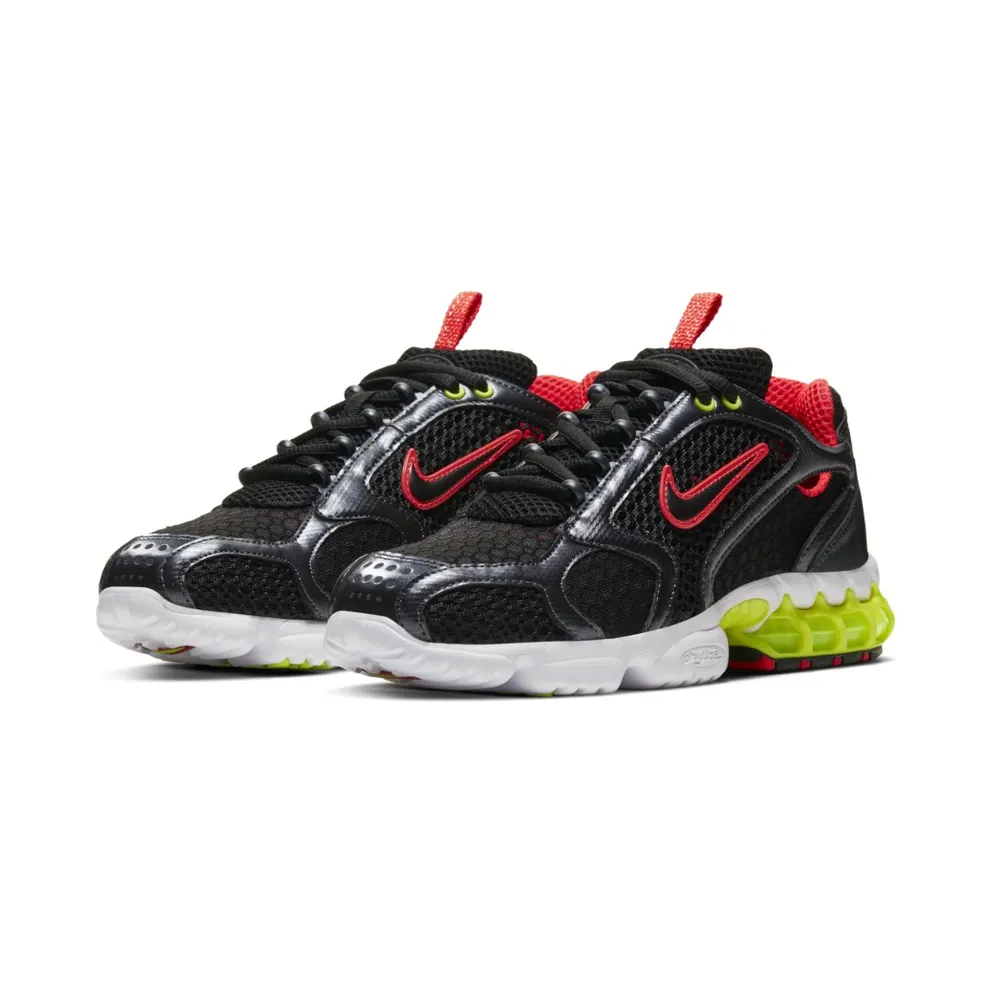 Nike Air Zoom Spiridon Cage 2 Metallic Hematite Track Red Volt (W) Metallic Hematite/Black-Track Red-Volt (CD3613-002)