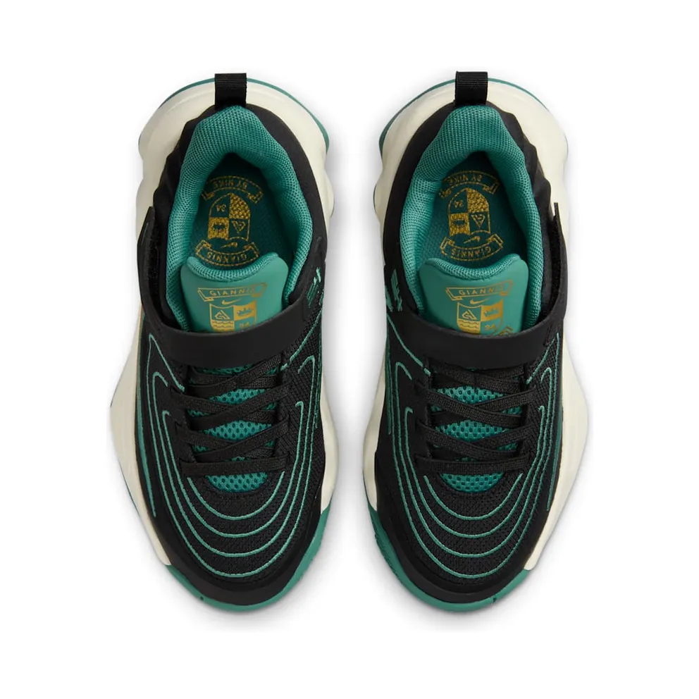 Nike Giannis Immortality 4 Black Bicoastal Pale Ivory Metallic Gold (HV9128-001)