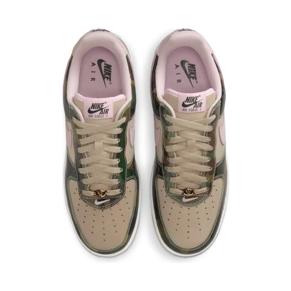 Nike Air Force 1 Low ’07 LV8 “Patent Camo Pink” (HQ1967-200)
