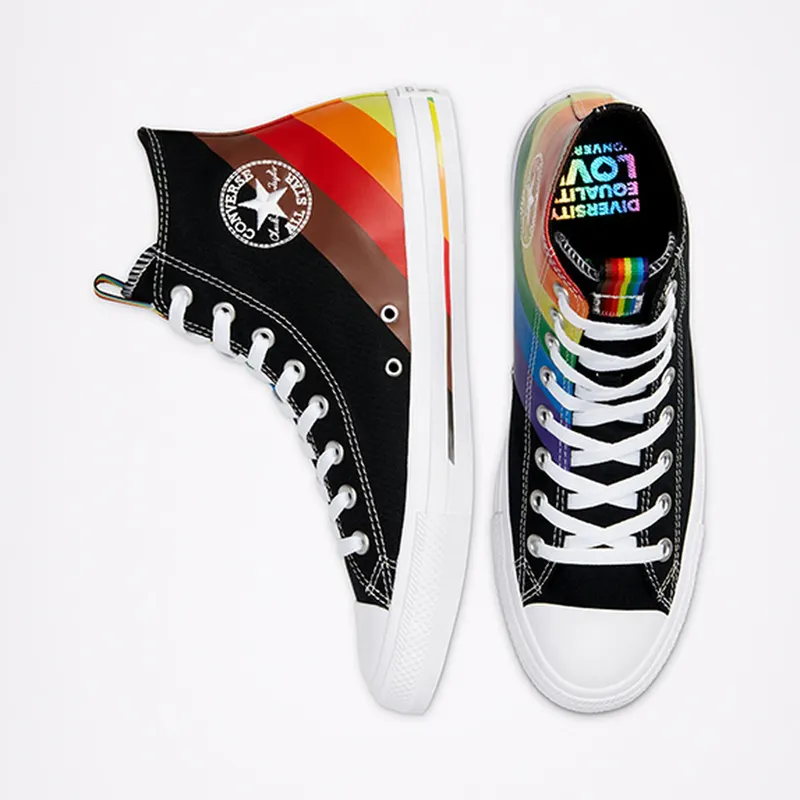 Converse Chuck Taylor All-Star Hi Pride Black (2020) Black/University Red (167759C)