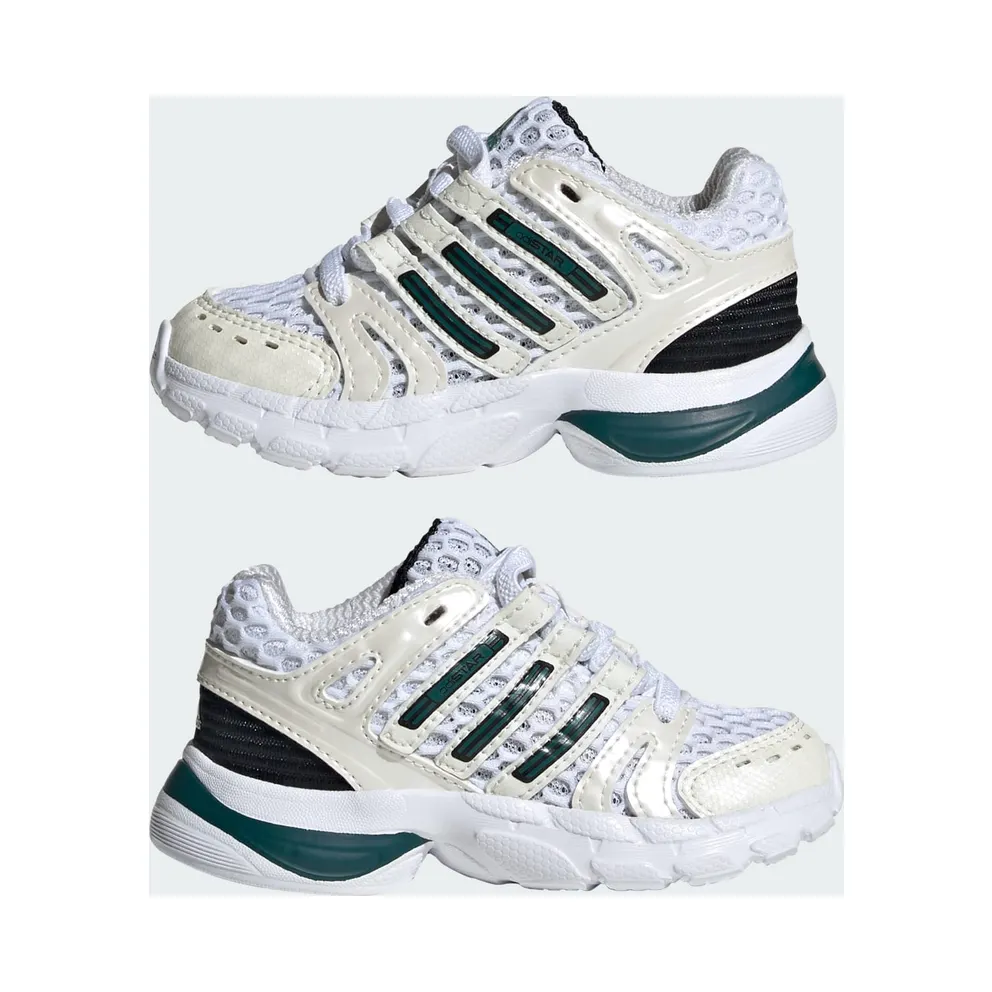 Adidas ADISTAR CONTROL 5 ELASTIC LACE Shoes Cloud White / Rich Green / Core Black (KJ9736)