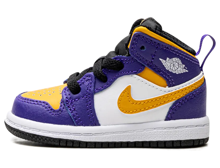 Jordan 1 Mid TD “Lakers (2022)” (DQ8425-517)