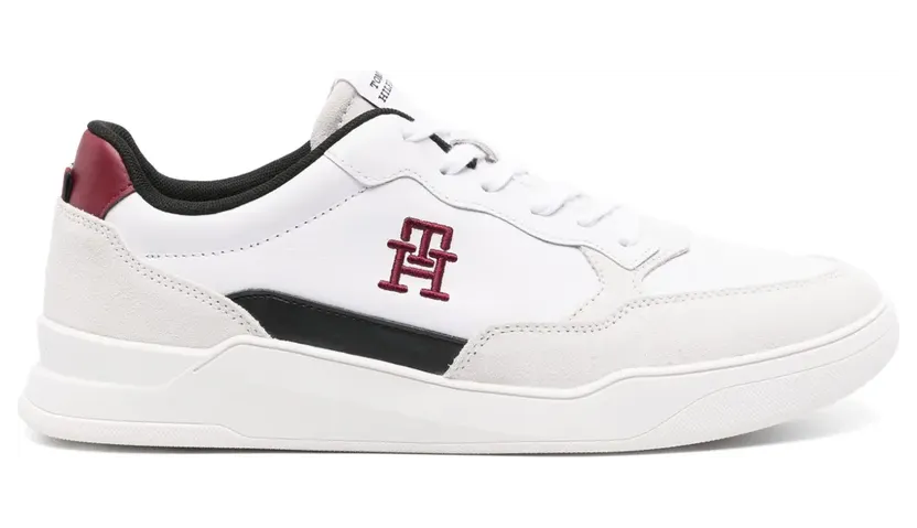 Tommy Hilfiger Elevated Cupsole leren “White” (FM0FM04929)