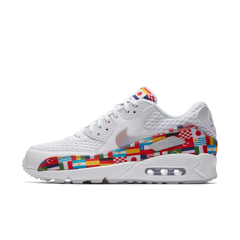 Nike Air Max 90 NIC White/Multi-Color (AO5119-100)