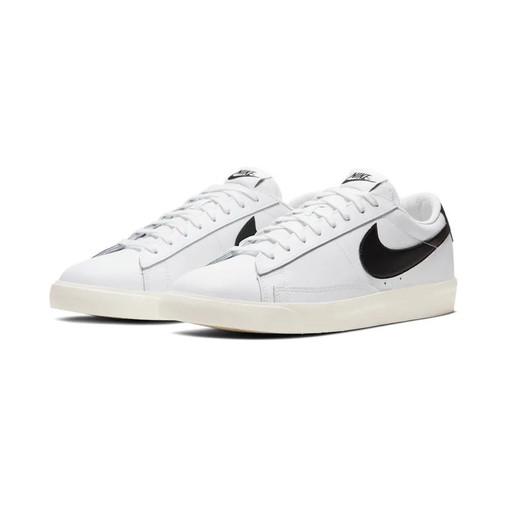 Nike Blazer Low Leather White Black White/Black-Sail (CI6377-101)