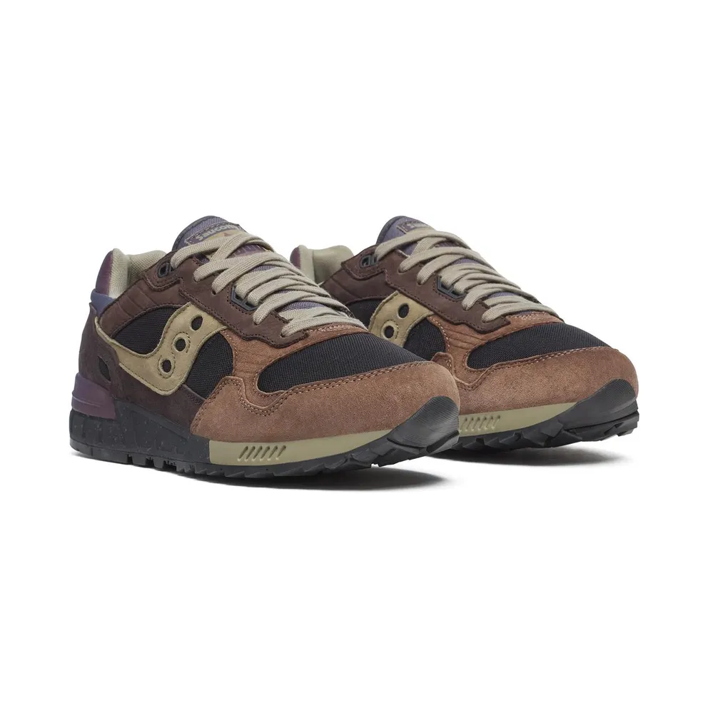 Saucony Shadow 5000 Dark Grey Plum Brown (S70944-1)