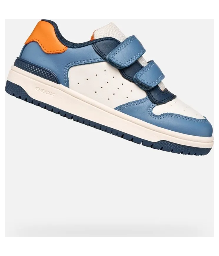 Geox sneaker Wit/Lichtblauw (J46LQA000BCC1Z4Y)