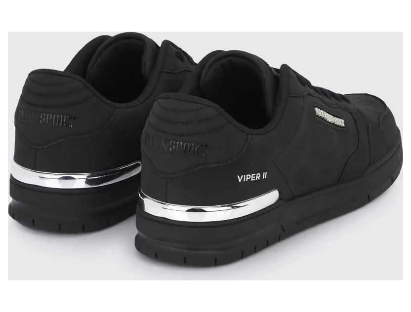Plein Sport Viper II Nubuck Sneakers Black (FAESUSC0796SLE004N0202) (2)