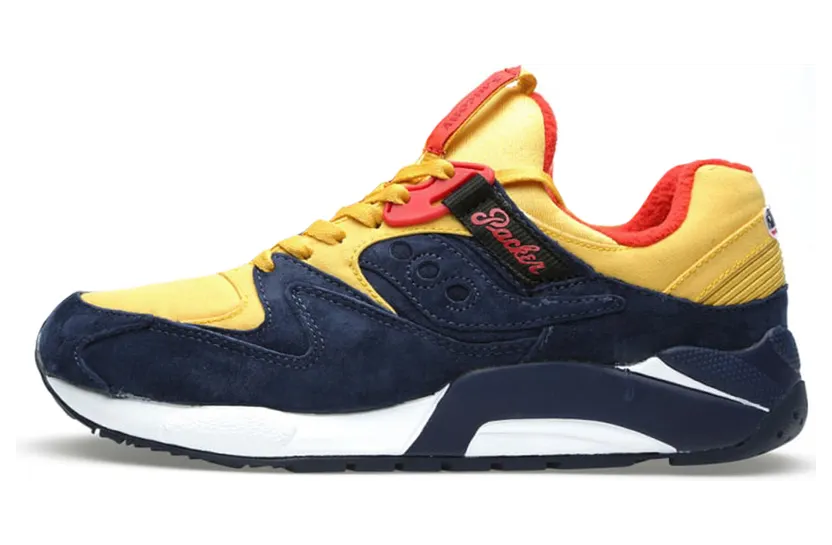 Saucony x Packer Shoes Grid 9000 ‘Snow Beach’ Yellow Blue (2014) (70147-1)