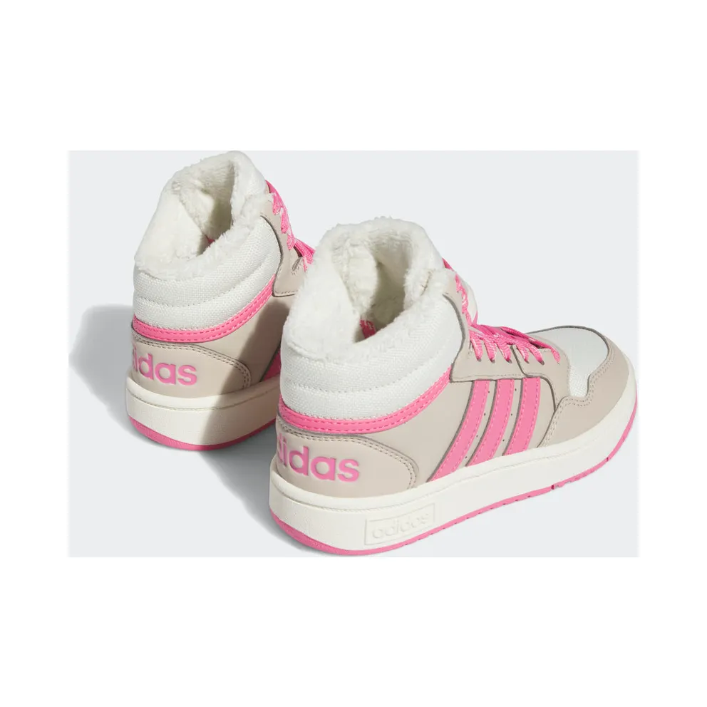 Adidas Hoops Mid 3.0 Kids Wonder Beige / Pink Fusion / Off White (IF7739)