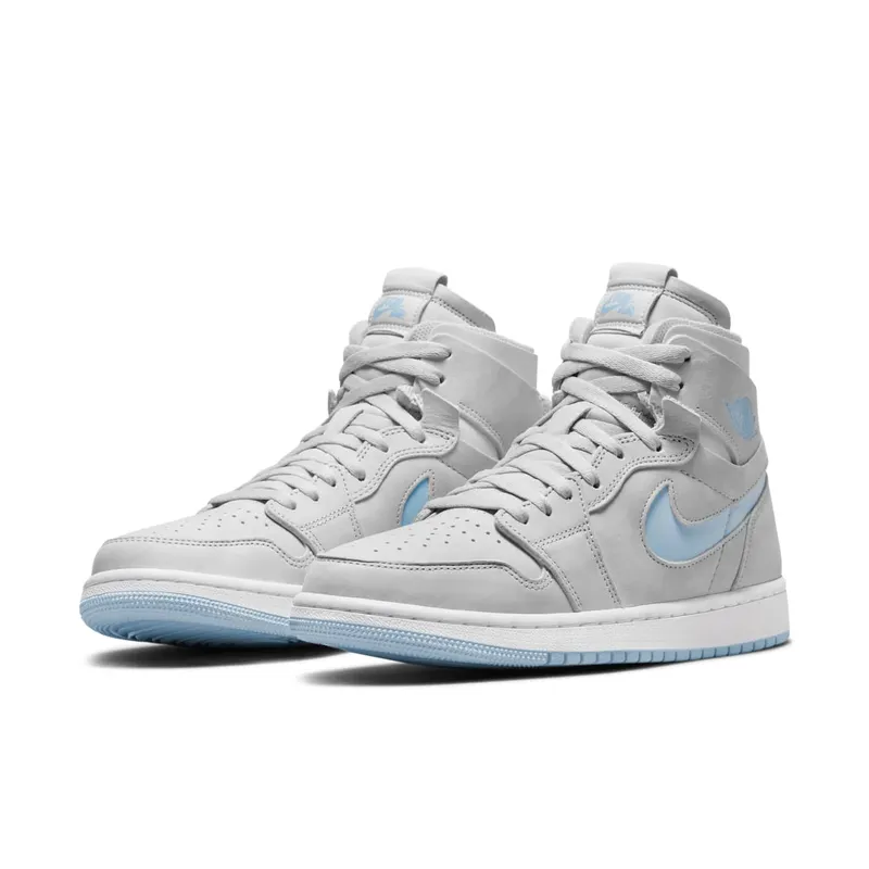 Air Jordan 1 Zoom CMFT Cool Grey Light Blue (CT0979-004)