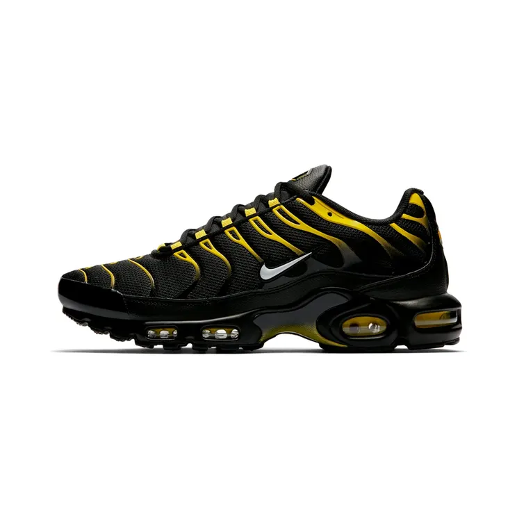 Nike Air Max Plus TN Black Vivid Sulfur “Black / Vivid Sulphur / White” (852630-020)
