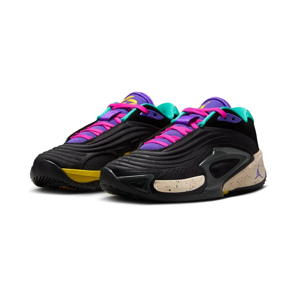 Jordan Luka 3 GS “Black Hyper Jade Pink” (FQ8185-002)