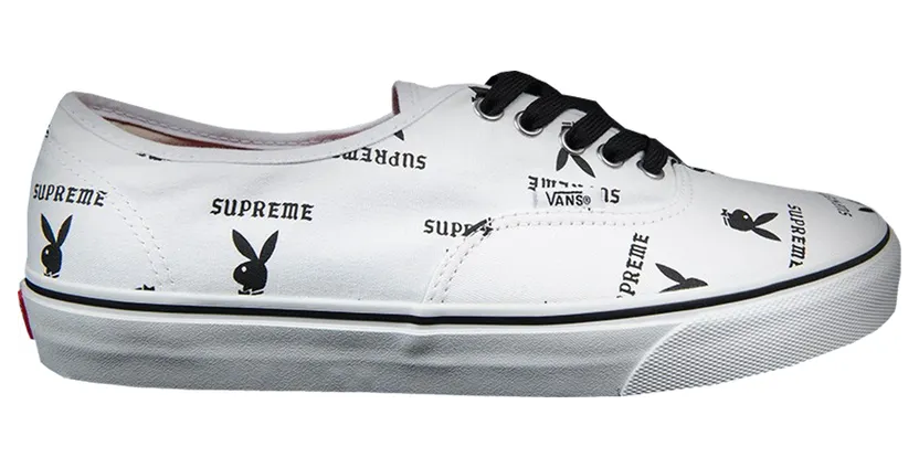 Vans Authentic Supreme x Playboy White (VN-OQODD70)