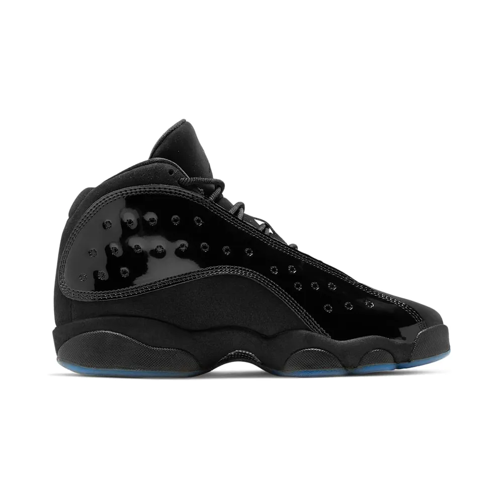 Jordan 13 Retro Cap and Gown (GS) Black/Black (884129-012)