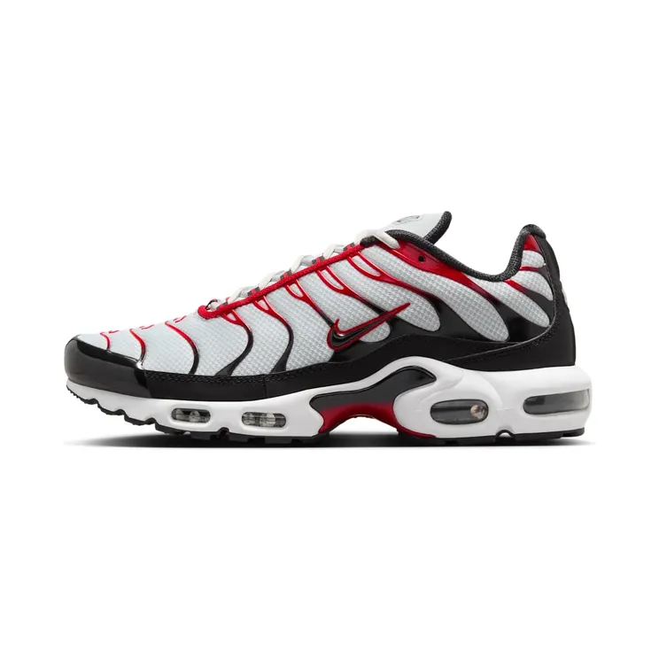 Nike Air Max Plus “Pure Platinum / Black / White / University Red” (FN6949-002)