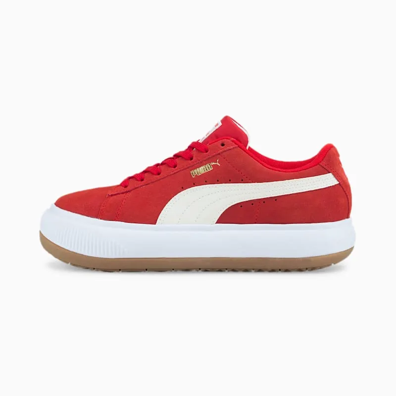 PUMA Suede Mayu Women’ High Risk Red/White/Gum (380686-08)