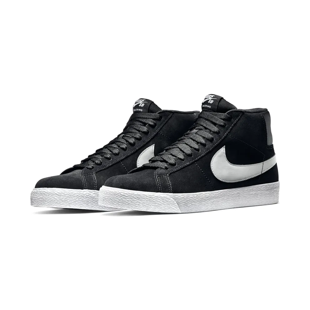 Nike SB Blazer Black White Base Grey Black/White-Base Grey (631042-003)