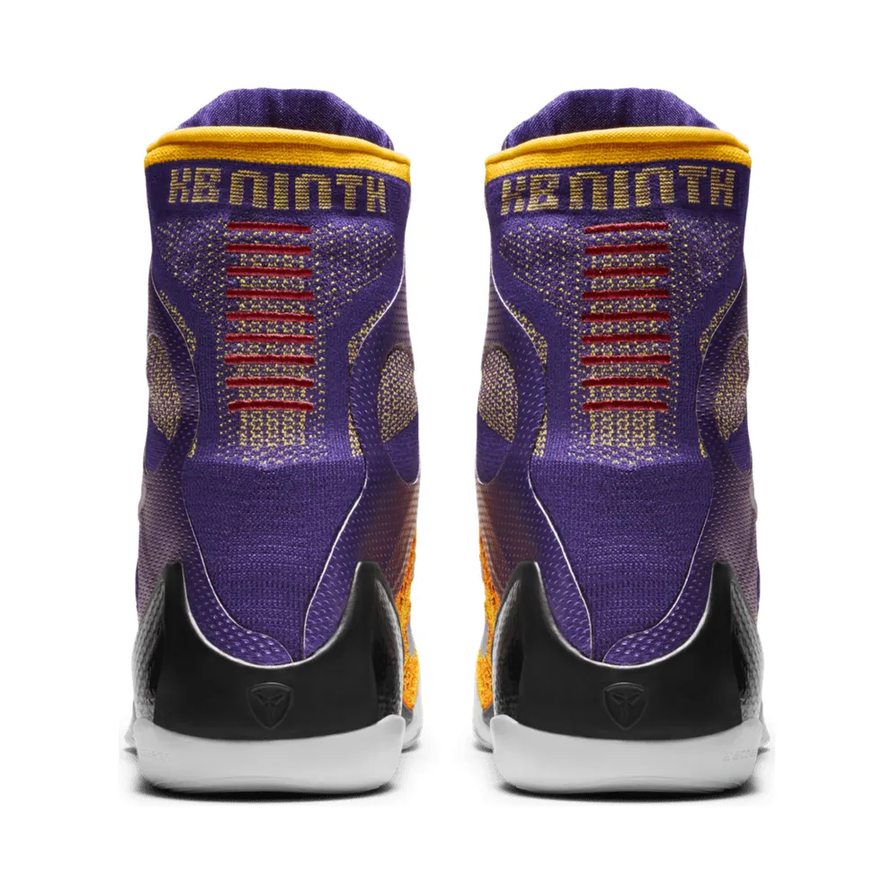 Nike Kobe 9 Elite Team Showtime Court Purple/White-Laser Orange-Wolf Grey (630847-500)